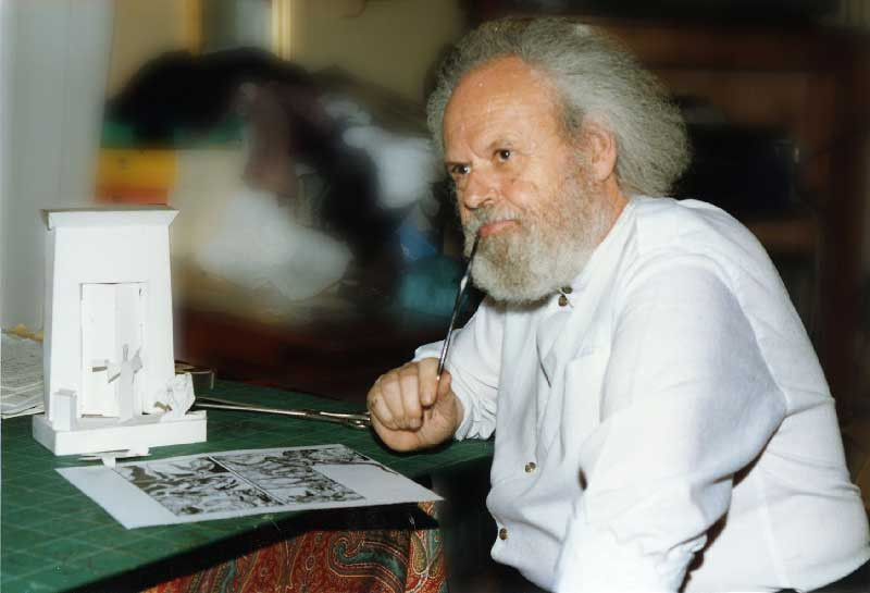 Entre dessin et maquette en papier